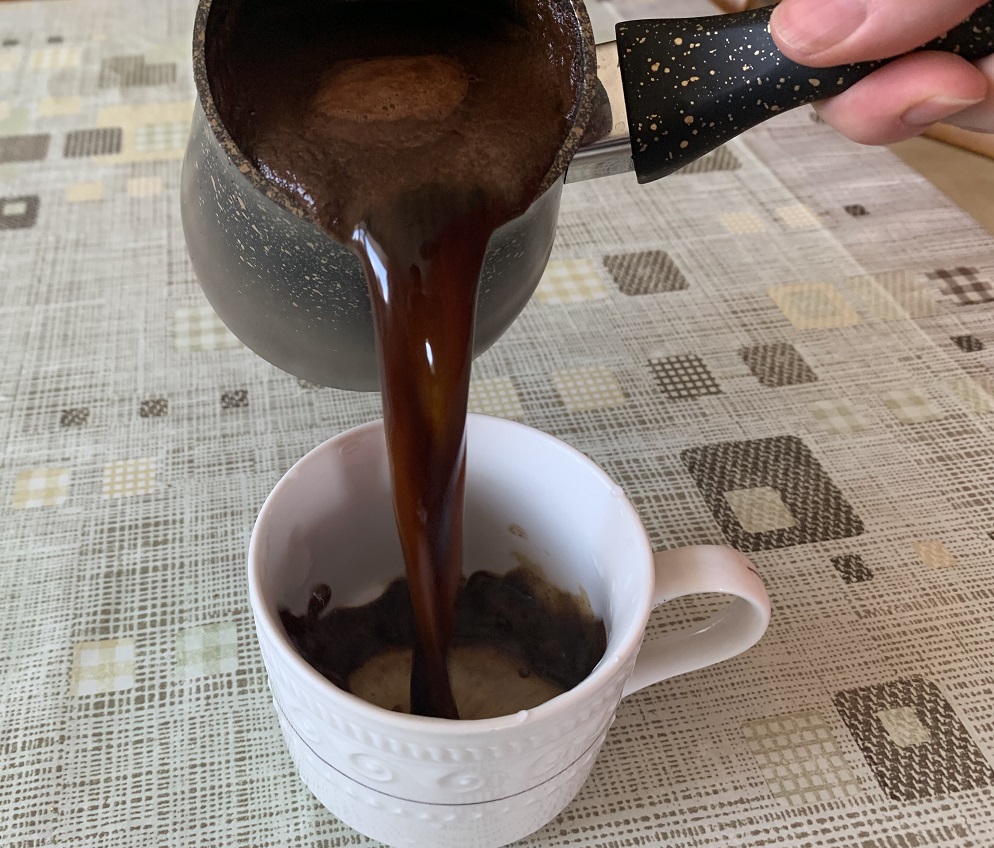 kofe v turke chashka