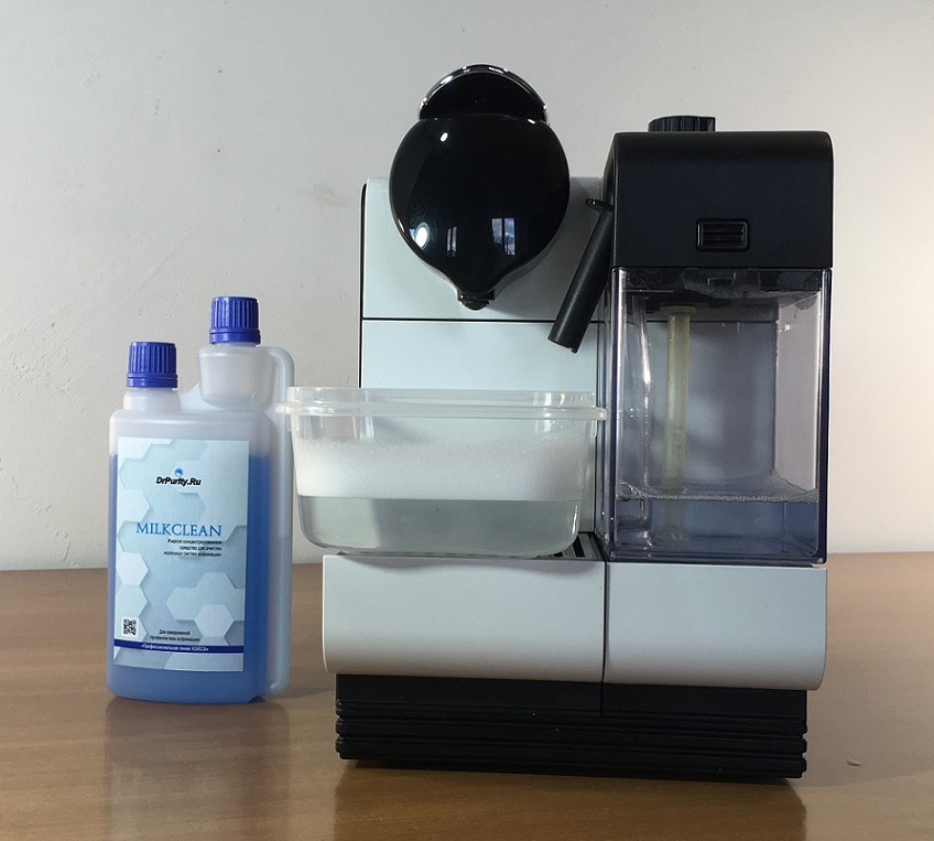 how to milk cleaning capsule coffeemachine nespresso